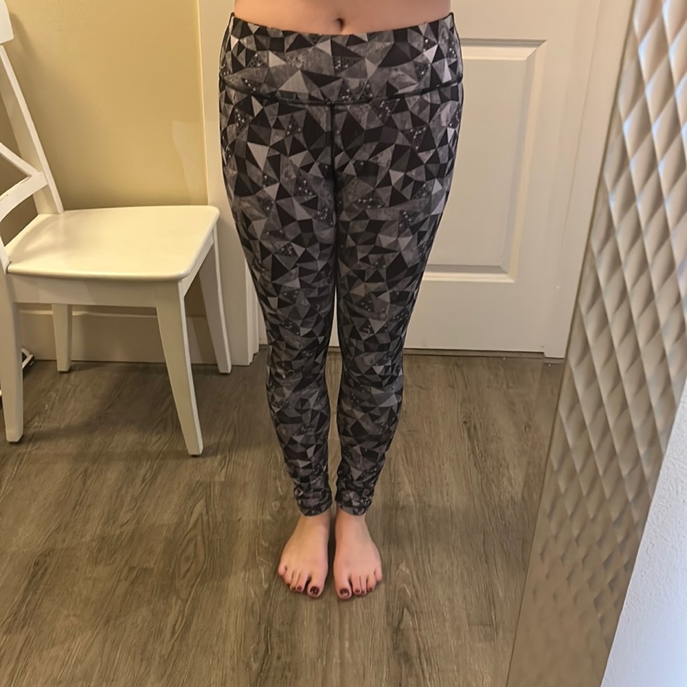 Printed FLEECE LINED Leggings